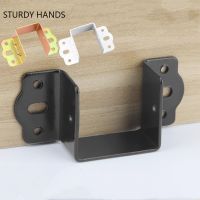 4PC/lot Cold Rolled Steel Bedstead Fixed Accessories Bed Beam Hook Up Corner Bracket Wardrobe Beams Connector Furniture Hardware