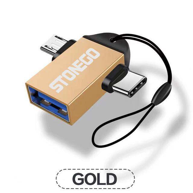 stonego-อะแดปเตอร์2-in-1-otg-usb-3-0ตัวเมียไปยังตัวเชื่อมต่อ-micro-ตัวผู้และ-c-สำหรับอะลูมินัมอัลลอย-go-converter