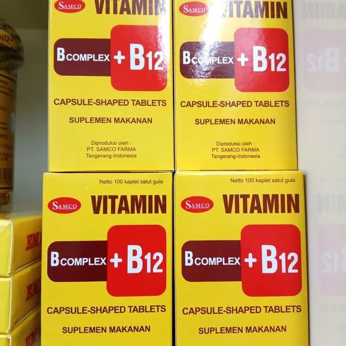 [BISA COD] Vitamin B-Complek B12 100tablet | Lazada Indonesia