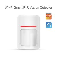 Tuya WIFI PIR Motion Sensor Detector Movement Alarm Smart Life APP Wireless Home Automation System Work with Alexa Routine Set