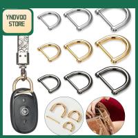 YNDVQO STORE DIY อุปกรณ์เสริมสายรัดกระเป๋า หัตถกรรมเครื่องหนัง สายรัดไหล่ D Ring Buckle เข็มกลัด สกรูเปิด สกรู D หัวเข็มขัด