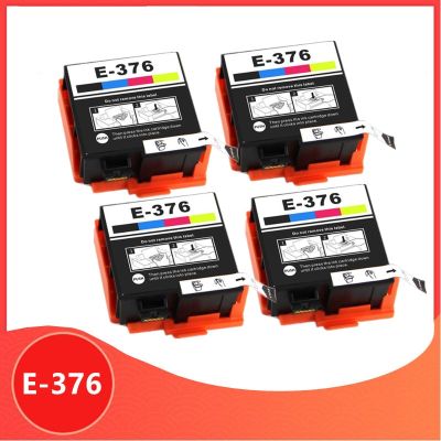 4Pack Compatible Ink Cartridge Inkjet Cartridge T3760 T376 376 E376 E-376 For Epson Picturemate PM-525