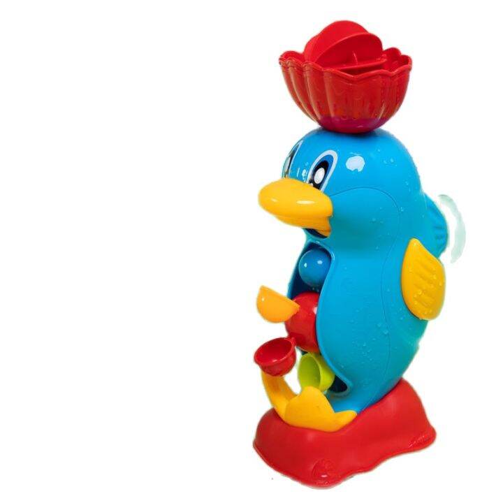 DWT023 Children playing with water toys waterwheel girl baby boy bath