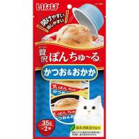 Inaba Pon Churu พอน ชูหรุ โบนิโตะกับปลาโอสไลด์ 35 g x 2ถ้วย