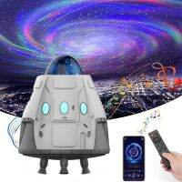 ✣ 2022 Creative starry sky luminaire Led star galaxy projector decorationroom lamp children starry Lamp Bluetooth Sound Box