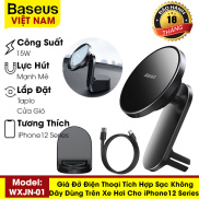 Giá đỡ điện thoại Baseus sạc không dây sử dụng trên ô tô