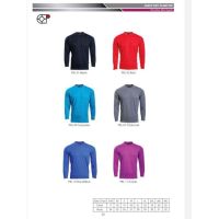 ARORA SPORTS UNI QUICK DRY PLAIN TEELONG SLEEVE SHIRT MICROFIBER (MINI EYELET)PRL01-04