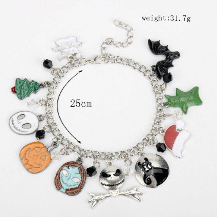 gifts-crystal-charm-eve-bead-christmas-bracelet-diy-skull-cry