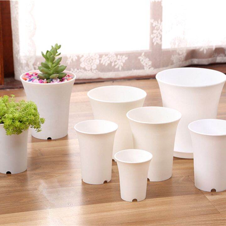 Office Desktop Decoration Table Round Potted Home Decor Plants Pot