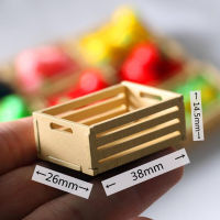 【Youer】 1/12 dollhouse Miniature อุปกรณ์เสริมไม้กรอบจำลองการจัดเก็บของเล่นรุ่น