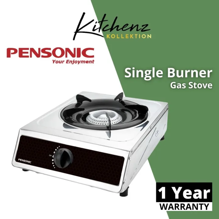 Pensonic Gas Stove Stainless Steel Single Burner Gas Stove PGC1001S