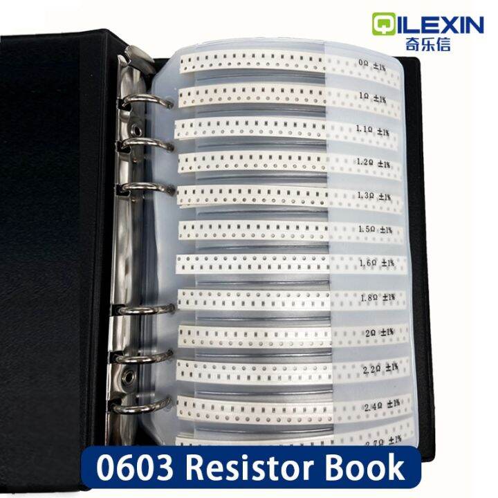 resistor-kit-smd-book-0805-chip-resistor-assortment-kit-0201-0402-0603-1206-1-fr-07-smt-170-values-0r-10m-smd-sample-book