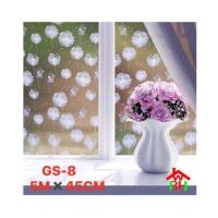 【JJA Decoration】 BHW สติ๊กเกอร์ติดกระจกสติ๊กเกอร์ภาพติดหน้าต่าง GS-8มีกาวในตัว