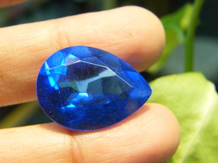 พลอย-blue-topaz-15x20-มิลลิเมตร-1-เม็ด-mm-หนักรวม-13-กะรัต-รูปหยดน้ำ-สีบลูโทพาสย-สำหรับตัดสำเร็จ-blue-topaz-culture-stone