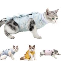 ZZOOI Cat Clothes Recovery Suit Cat Surgical Recovery Suits for Dog Cat Wounds After Surgery Shirt Weaning Suit Kitten Clothes