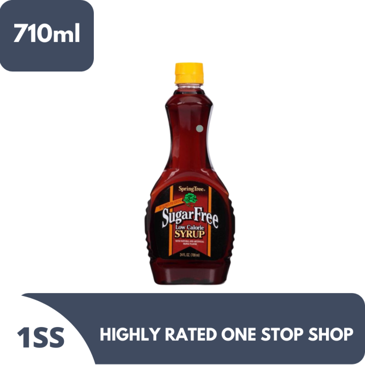 Spring Tree Sugar Free Low Calorie Syrup 710ml Lazada PH