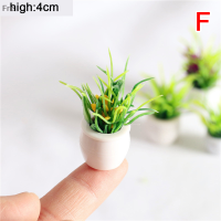 Fre 12สไตล์1:12 dollhouse MINI Plant POT เป็นมิตรกับสิ่งแวดล้อมเรซิ่น Home Decor accessoires