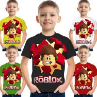 Kids T-Shirt Boy Birthday Gift Party  Childrens Anime Short Sleeve Fashion Casual Top Baby Comfort Clothing