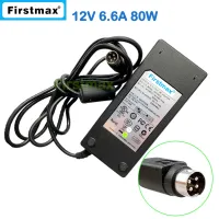 12V 6.6A 80W Power Supply for Posiflex POS JIVA EA10953A 4PIN charger