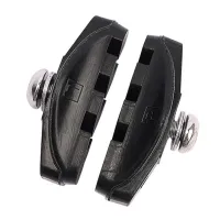 1 Pair Road Bike Bicycle Clamp C Brake Pads C Clip Rubber Silent Brake Pad Soft Rubber Calipers Pads Cycling Accessories Parts Haberdashery