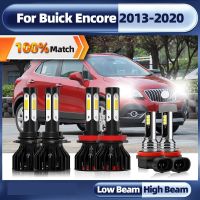 360W 60000LM Canbus ไฟหน้า LED อัตโนมัติไฟตัดหมอก H11 9005 HB3รถเทอร์โบไฟสำหรับ Buick Encore 2013-2015 2016 2017 2018 2020 2019