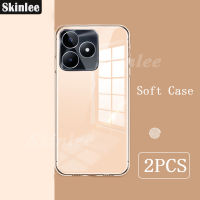 เคสโทรศัพท์สำหรับ Realme C51ฝาหลังที่ใส่แหวนป้องกันโปร่งใสบางมากเคสซิลิโคนใสสำหรับแท่นยึดนาวิเกเตอร์รถยนต์สำหรับ Realme C51เคสโทรศัพท์ S