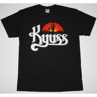 Kyuss ใหม่ เสื้อยืดลําลอง แขนสั้น ทรงคลัทช์ ลาย Black Widow Stoner Rocks Of The Stone Age DIY 2023S-5XL  8VL3