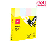 Deli กระดาษโน๊ตกาว แพ็ค 12 ชิ้น Sticky Note A11002 กระดาษโน๊ตกาว โพสต์อิทโน๊ต โพสต์อิทโน๊ตแฟนซี กระดาษโน๊ตกาวแฟนซี กระดาษโน๊ตกาวพาสเทล