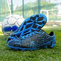 Children Soccer Shoes Professional Training TF/AG Boots Men Soccer Cleats Sneakers Kids Turf Futsal Football Shoes for Boys