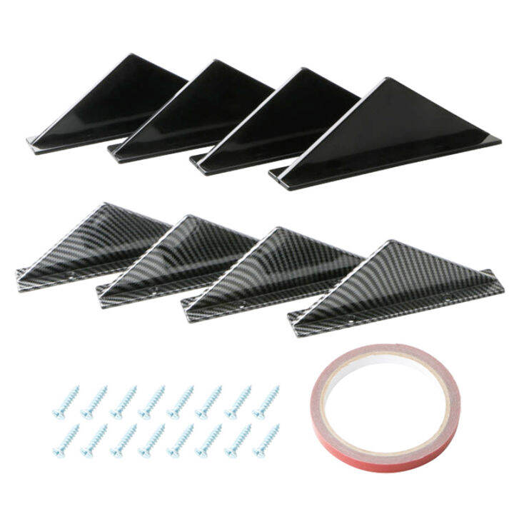 4pcs-universal-car-rear-bumper-diffuser-lip-spoiler-shark-fin-spliter-spoiler-chassis-protector-cover-kit-bumper-deflector