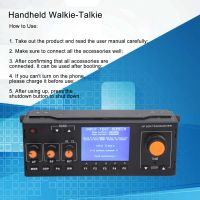 Handheld Walkie ‑ Talkie Full-Band SDR Ham Radio Power Transceiver US Plug 100-240V