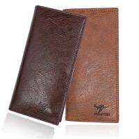Teeesselite กระเป๋าสตางค์เงินยาวหลายกระเป๋าผู้ชายบัตรแบรนด์ธุรกิจ4DW0075