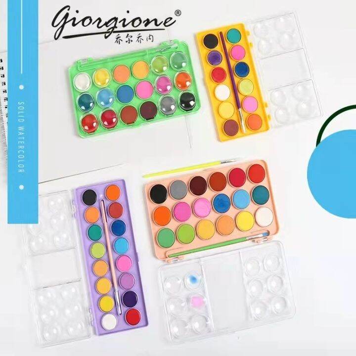 12/16/18 Colors Watercolor Paint Set Water colors Color