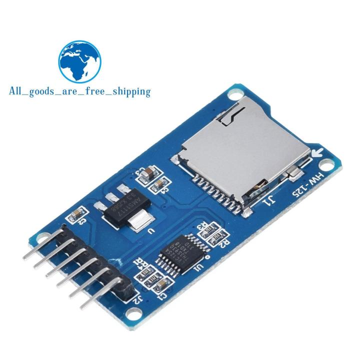 Micro SD Storage Expansion Board Micro SD TF Card Memory Shield โมดูล SPI สำหรับ Arduino Promotion