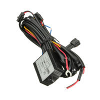 รถ DRL Controller Auto LED Daytime Running Light Relay Harness Dimmer Onoff 12-18V พร้อมฟังก์ชั่น Strobe &amp; Dimming