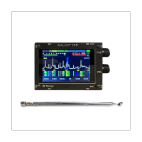 3.5 Inch Touch Screen Malachite SDR Pro Radio 50KHz-2GHZ Full Band Aviation Band DSP SDR Receiver with Antenna