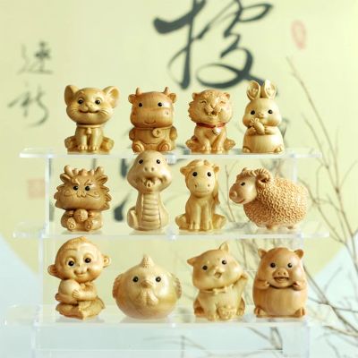Free Shipping Thuja WoodCarving Kawaii Animal For Crafts Car Hanging Ornaments Bag Room Home Decoration Handmade Wood Products