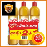 น้ำยาทำความสะอาดห้องน้ำ VIXOL 900ml แพ็ค3 ทองLIQUID CLEANING BATHROOM VIXOL 900ml 3 PCS GOLD **ทักแชทได้ค่ะ ยินดีบริการ**