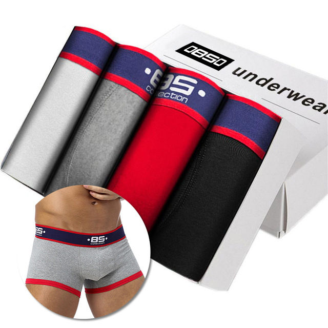 20214PcsLot Boxers Men Underwear Sexy Cotton Soft Boxer Shorts Cueca Male Panties Mens For Wholesale Boxershorts Mens Underpants