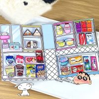 ETUALE มอนเตสซอรี่ Crayon Shin-Chan Busy Book ของเล่น DIY การ์ตูน งานทำมือ My Melody Quiet Book ตลกๆ ปอมปอมปุริน หนังสือกิจกรรมอนิเมะ สาวๆ