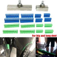 18X Paintless Dent Removal Puller Tabs Teeth Tools Kit with Glue Sticks for Big Dent Repair of Car Body Hail Damage