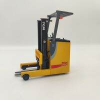 1/20 Scale TCM FRB-VIII Reach Type Forklift Engineering Truck Diecast รุ่น Static ตกแต่งโลหะคอลเลกชันจอแสดงผล Gift