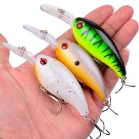 1 ชิ้น Crank Fishing Lure เหยื่อ Wobbler 14 กรัม 10 เซนติเมตร Minnow Isca เหยื่อประดิษฐ์ Crankbait Leurre de Bass Pike trolling Pesca Tackle-Luqiande