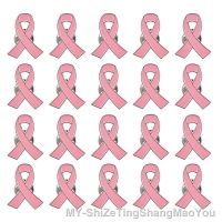 ❁◈  Pink Pin 20 Pcs Official Brooches Breast Cancer Awareness Lapel