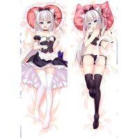 ขนาดเต็มอะนิเมะเกม Hammann Azur เลน Kawaii Otaku Dakimakura กอดร่างกายปลอกหมอนแขนยาวปกของขวัญ