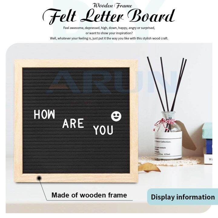 hot sale DIY Felt Letter Board Photo Frame Wall Decor for Baby