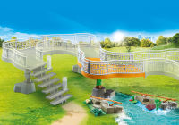 Playmobil 70348 Zoo Zoo Viewing Platform Extension สวนสัตว์ ส่วนเสริมสะพานชมสัตว์