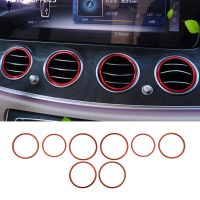 Untuk Mercedes Benz E Class C238 W213 A238 S213 E220d E300 E250 E400 AMG Stiker เต้าเสียบ Cincin Trim Lasi Udara Ventilar Mobil