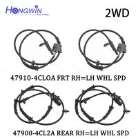 ดั้งเดิม-คุณภาพสูง☂WAV 47900-4CL2A 47910-4CL0A 479004CL2A ใหม่ด้านหน้าด้านหลังซ้ายขวาล้อ ABS เซ็นเซอร์ความเร็วสำหรับนิสสันโรก2.5L FWD ALS2530 ALS2527