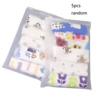 【DT】hot！ 900C 5Pcs Cotton Newborn Baby Bathing Saliva Nursing Boys Washcloth Handkerchief